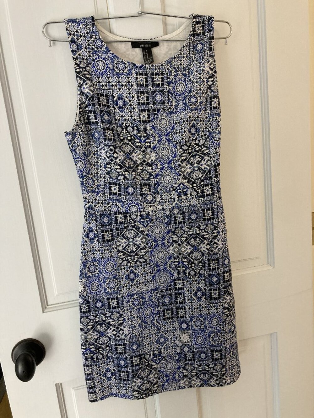 Forever 21 Tank Dress Mini Sleeveless Bandana Print Medium